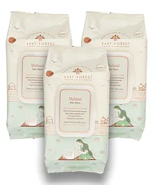 LuvLap Baby Wipes with Jojoba Oil, Paraben-Free, Deep...