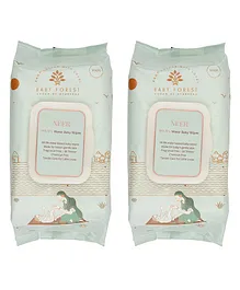 Baby Forest Neer 99.9% Water Baby Wipes- Pack of 7 |...