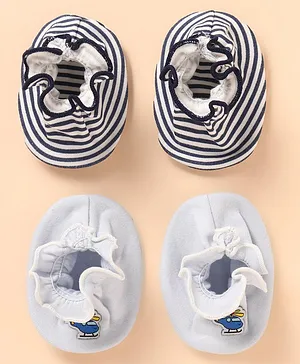 Ben Benny Interlock Knit Mittens with Stripes Toys Prints Pack of...