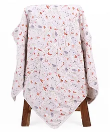 Zoe Hooded Wearable Blanket Cum Wrapper with Unicorn...