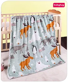 Babyhug Premium 100% Cotton Embroidered Quilt In...