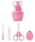Kritiu 4 in 1 Baby Nail Clipper kit with Cute Case