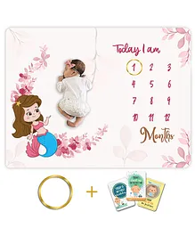 Haus & Kinder Cotton AC Blanket Teddy Bear - Bubblegum...