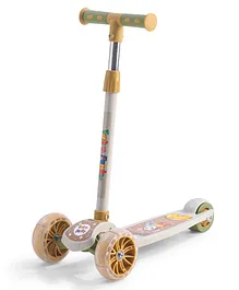 3 Wheel Foldable Kids Scooter with LED Lights and 4...