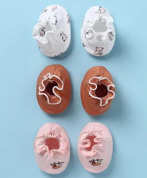 Ben Benny Interlock Kit Pair of Mittens with Deer Star Print &...