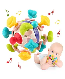 Giggles Rattle Teether Set Of 15 - Multicolor