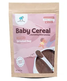 Organic Little Moppet Banana Oats Baby Cereal 200g -