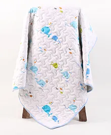 Syga Pure Soft Cotton Blanket Monkey Print -...