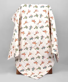 Moms Home Organic Cotton Baby Muslin AC Quilt Blanket...