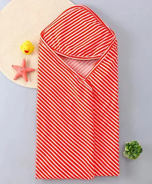 LittleBoo baby Hooded Towel with Teddy Design 70x70 cm - Blue