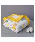 Babyhug All Season Cotton Cellular Blanket - White