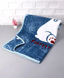 Butterthief Puppy Printed AC Baby Blanket for Kids &...