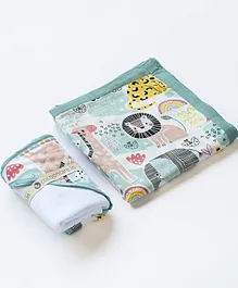 Polka Tots Kids Comforter Baby Blanket and Reversible...