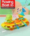 Toysire Rowing Boat Toy for Kids with Paddling Action...