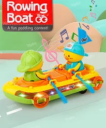 Toysire Rowing Boat Toy for Kids with Paddling Action...
