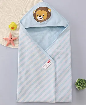 Doodle Poodle 100% Cotton Interlock Knit Hooded Bath Towel with Star