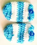 Doodle Poodle Interlock Knit  Mittens With Polka Dots & Hearts...
