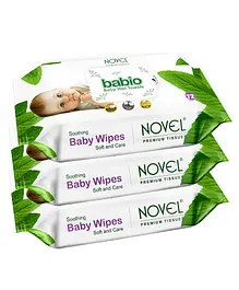 Herby Angel Baby Ultra-Gentle Wet Wipes - 99% Pure...