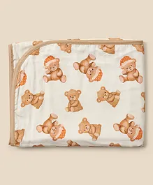 STARKIDDO Premium Raised Dots Soft Baby Blanket-Grey