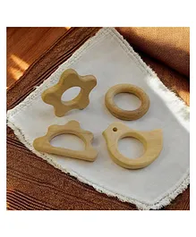 Happy Hues Silicone Space Teether Ball Toy- Baby...