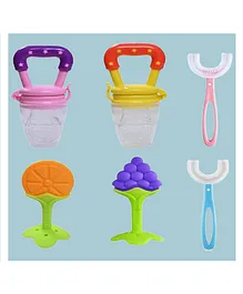 neemtoys Beautiful Dove Rattle & Dumbbell & Rabbit...