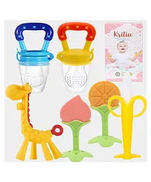 Ortis Silicone Teether Mitten Glove Polka Dot Print -...