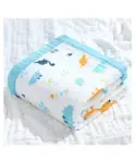 The Little Lookers Multipurpose Warm Fur Blanket - Sky...