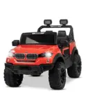 Car Shape Manual Push Ride On With Storage - Red