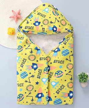 OHMS Terry Knit Towel & Wrappers with Vehicle & Whale Print Pack