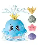 Happy Hues Octopus Light-Up Bath Toy Water Sprayer...