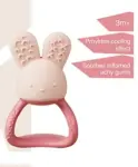 Bembika Mushroom Shape Baby Teether Toys - Pink