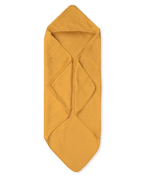 Babyhug Knit Terry Towel Polka Dot Print L 76.2 x B 76.2 cm - Red