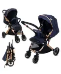 Bonfino Quick Fold Magic Stroller - Premium Melange...