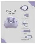 Baby Moo Dalmation Nail Clipper Set - Blue