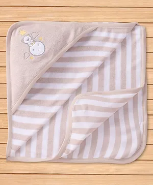 Simply Terry Knit Hand & Face Towels with Animal Embroidery Pack of 3