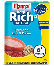 Hapup Sprouted Ragi & Millet Mix Combo - Organic Baby