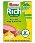 First Weaning Sprouted Organic Ragi Malt Enriched with