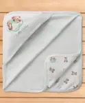 Babyhug Disney Interlock Knit Hand & Face Towel  With Minnie Mouse