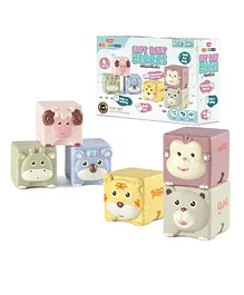 Wembley Toys Soft Animals Bath Toy Pack Of 6 -...