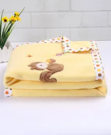 TIDY SLEEP Wrapper Sheet Cum Baby Blanket - Peach