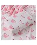Baby Moo Bunny Plush Cotton All Season Nursery Blanket...