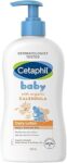 Cetaphil Baby Daily Moisturizing Lotion 400ml with Organic Calendula for Face & Body, Moisturizer for Kids