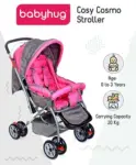 Babyhug Prodigy Plug & Play Stroller Trike with 360°...