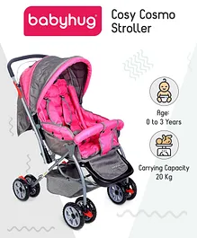 Babyhug Prodigy Plug & Play Stroller Trike with 360°...