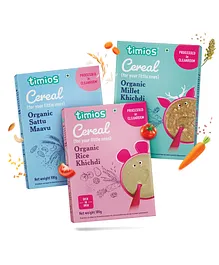 HEALTHY PANDA Organic Millet Cereal Mix with Dry