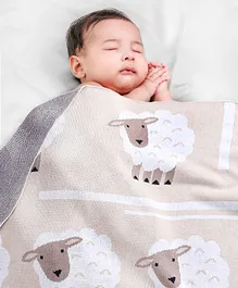 Syga Pure Soft Cotton Blanket Crown Print -...