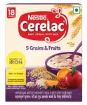 Nestle CERELAC Wheat Orange Baby Cereal with Milk,