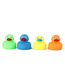 Itoys Squeezeable Water Animal Bath Toys Set of 4 -...