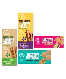 Organic Bebe Burp Baby Porridge Mix with Fruits &