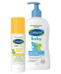 Aveeno Baby Daily Moisturising Bath-354ml & Lotion -...